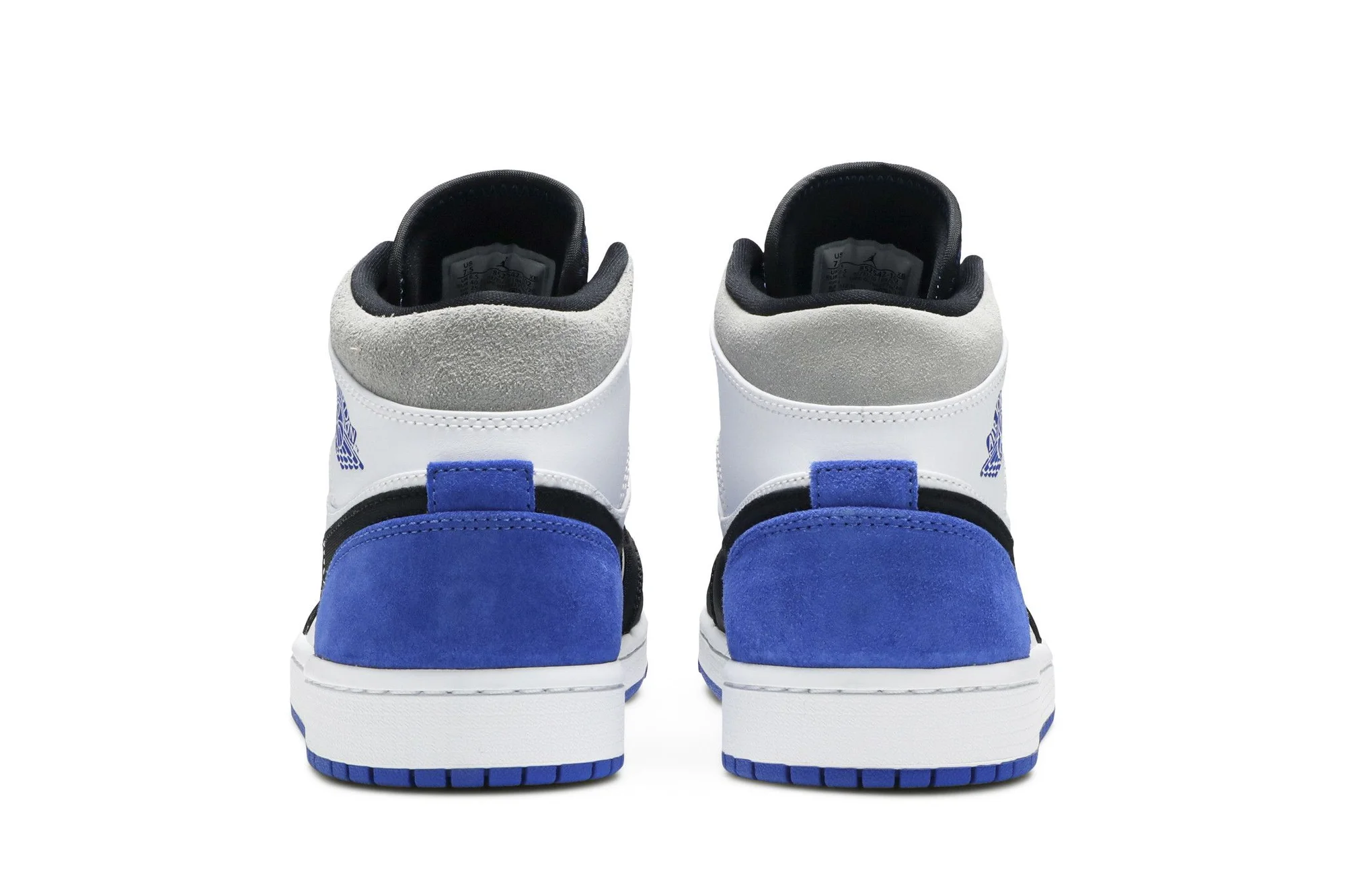 Air Jordan 1 Mid SE ‘Royal Black Toe’ 852542-102 - Image 6