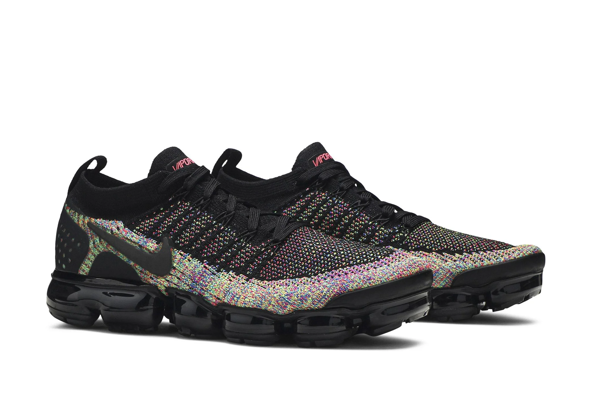 Nike Air VaporMax Flyknit 2 ‘Black Multi-Color’ 942842-017 - Image 8