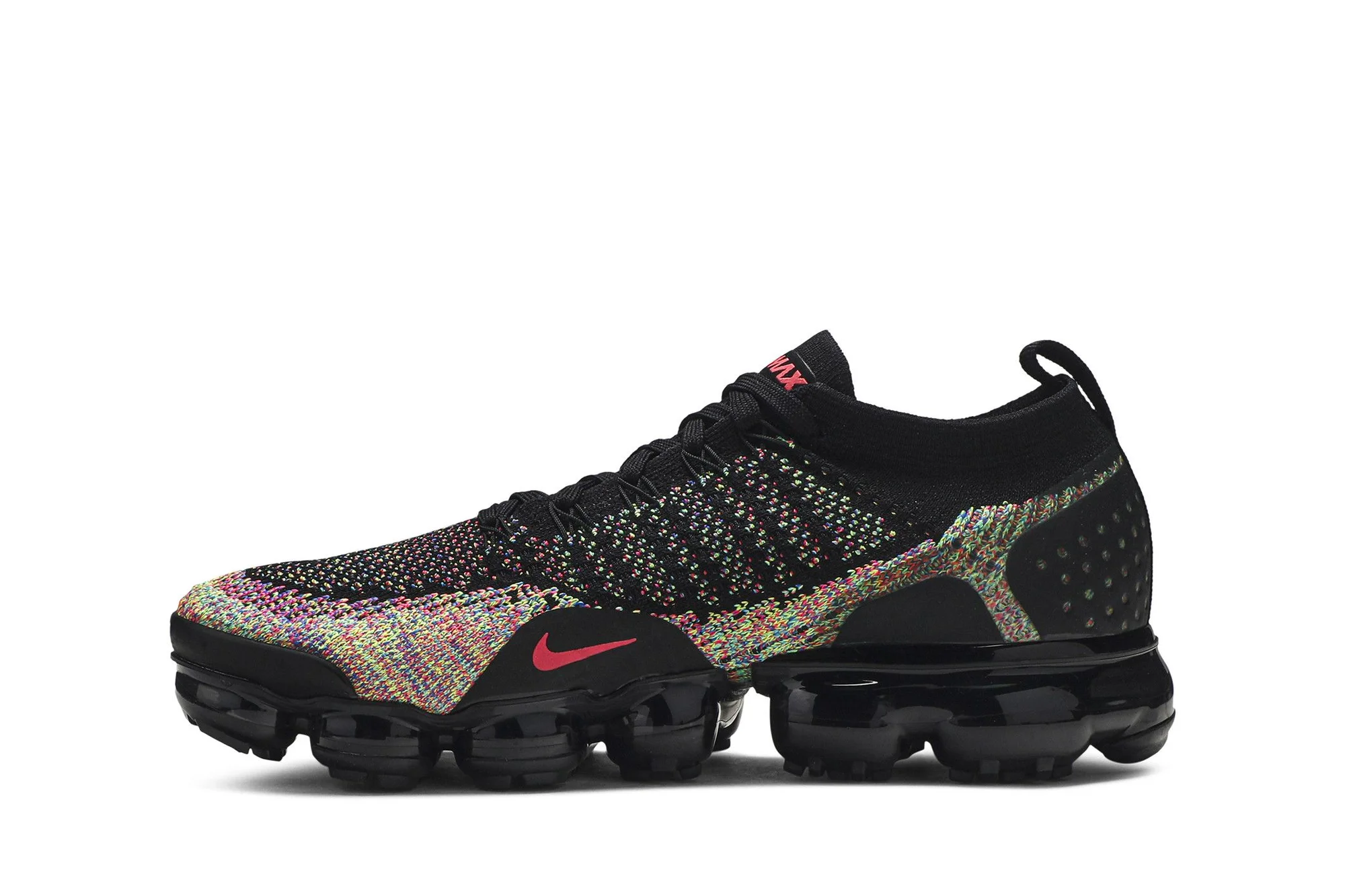 Nike Air VaporMax Flyknit 2 ‘Black Multi-Color’ 942842-017 - Image 3
