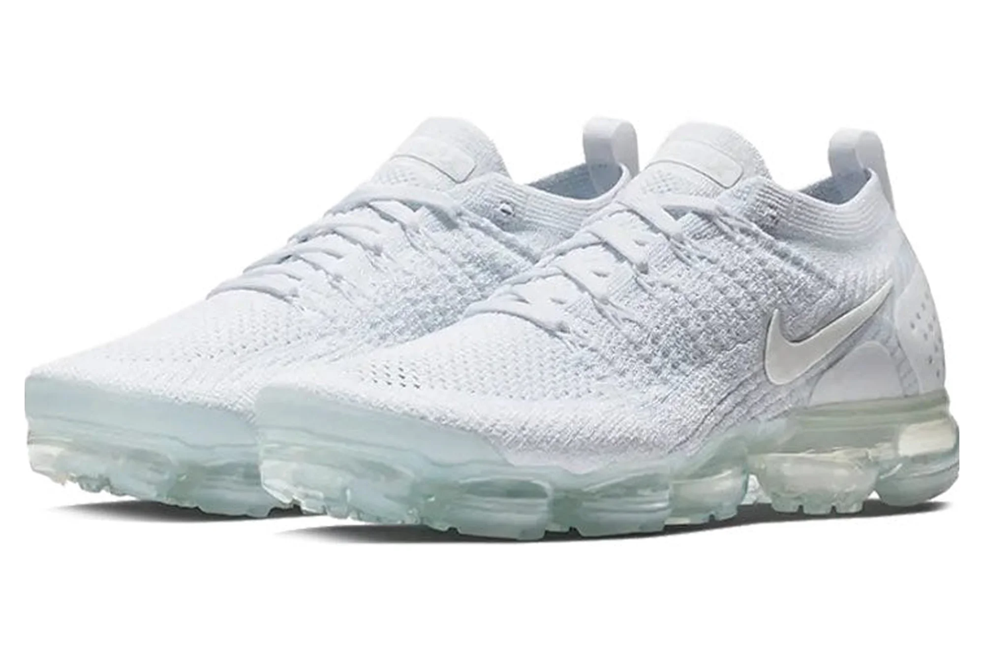 Nike Air VaporMax Flyknit 2 ‘Pure Platinum’ 942842-100 - Image 3