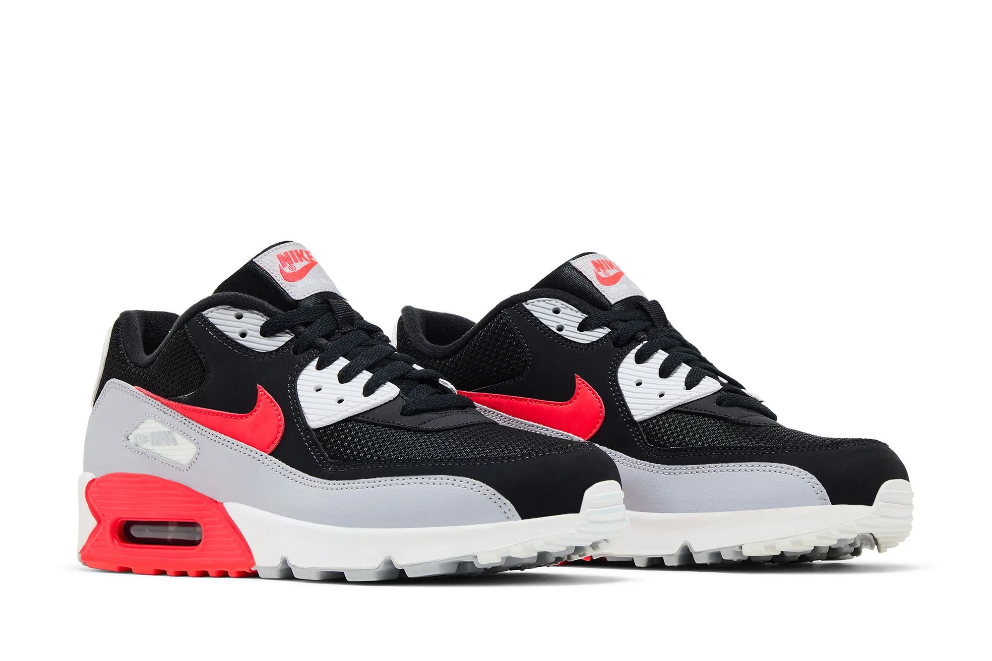 Nike Air Max 90 Essential ‘Bright Crimson Black’ AJ1285-012 - Image 8