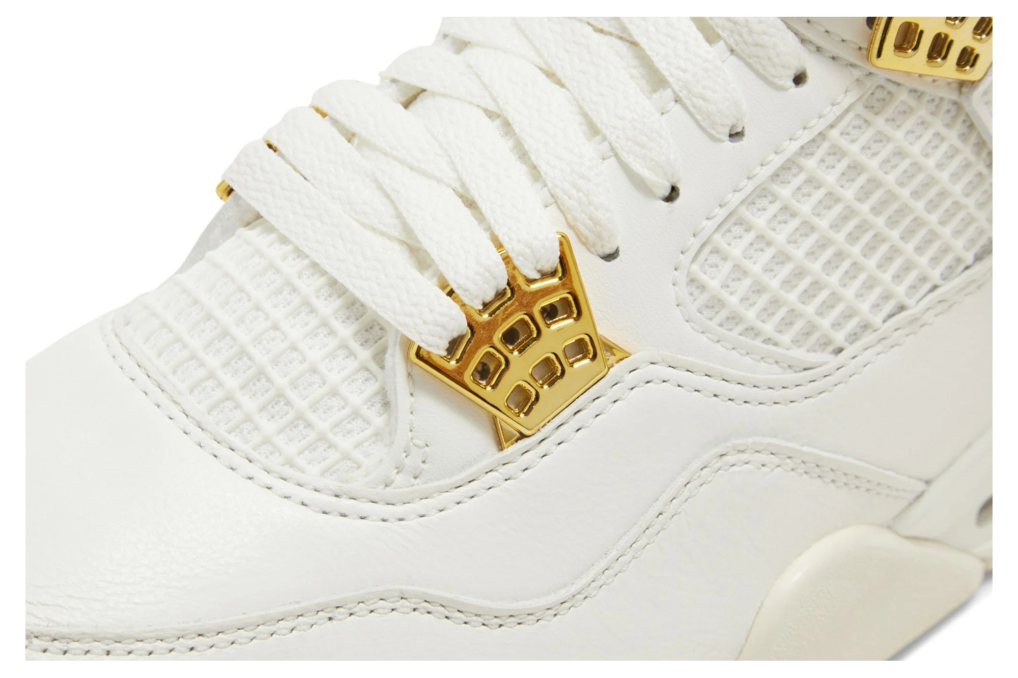 Air Jordan 4 Retro ‘Metallic Gold’ AQ9129-170 - Image 10