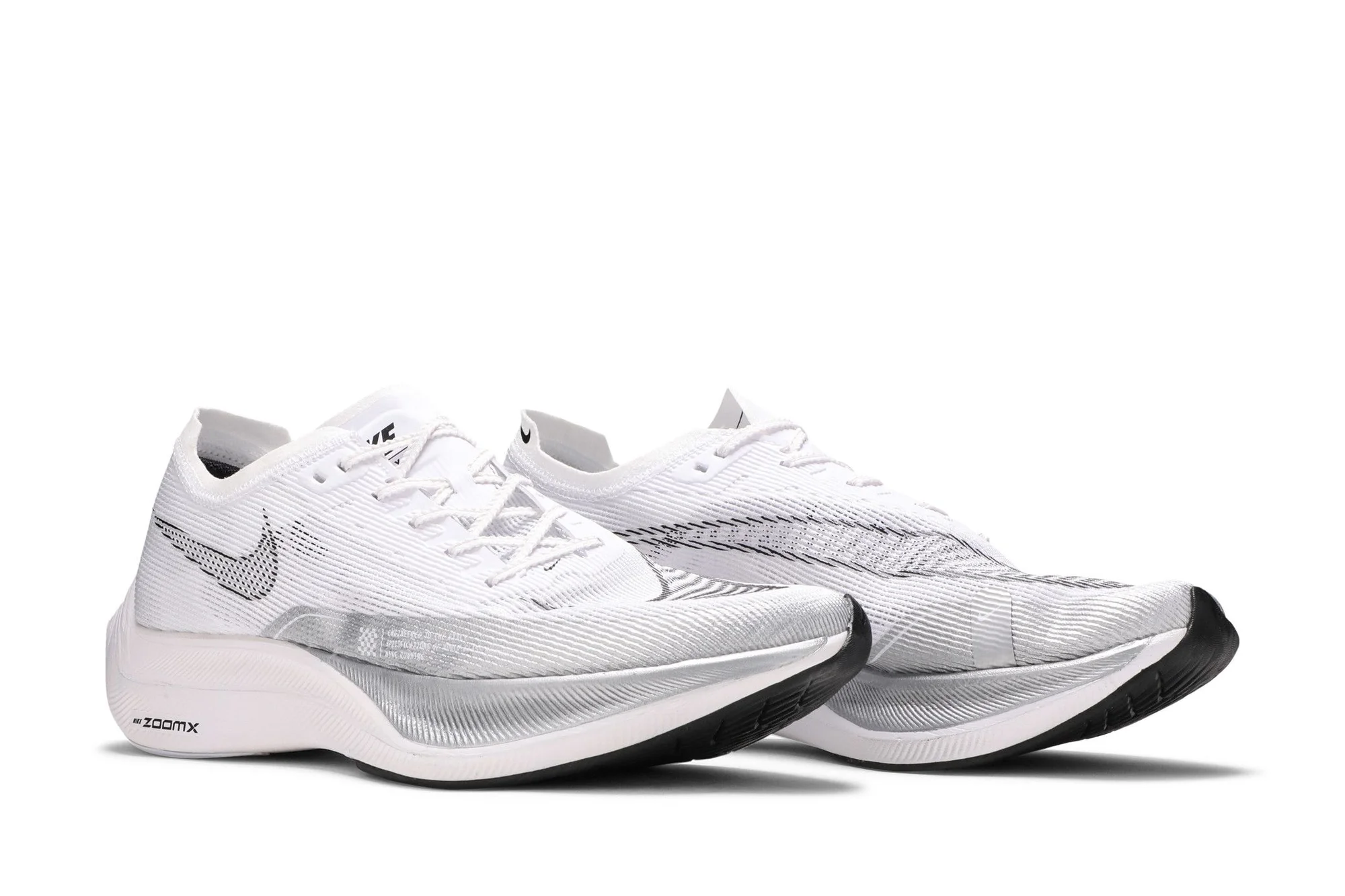 Nike ZoomX Vaporfly Next% 2 ‘White Metallic Silver’ CU4111-100 - Image 8