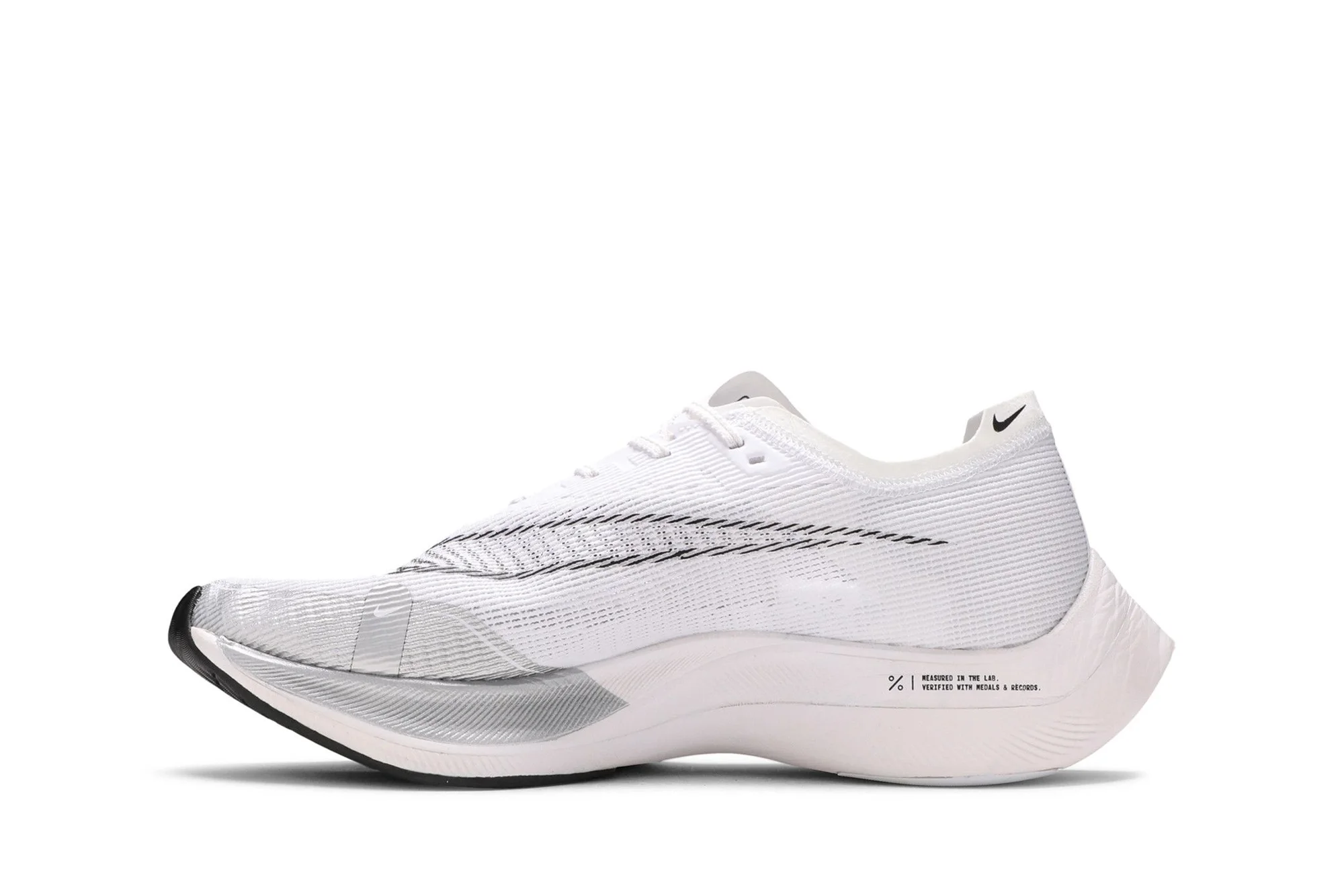 Nike ZoomX Vaporfly Next% 2 ‘White Metallic Silver’ CU4111-100 - Image 3