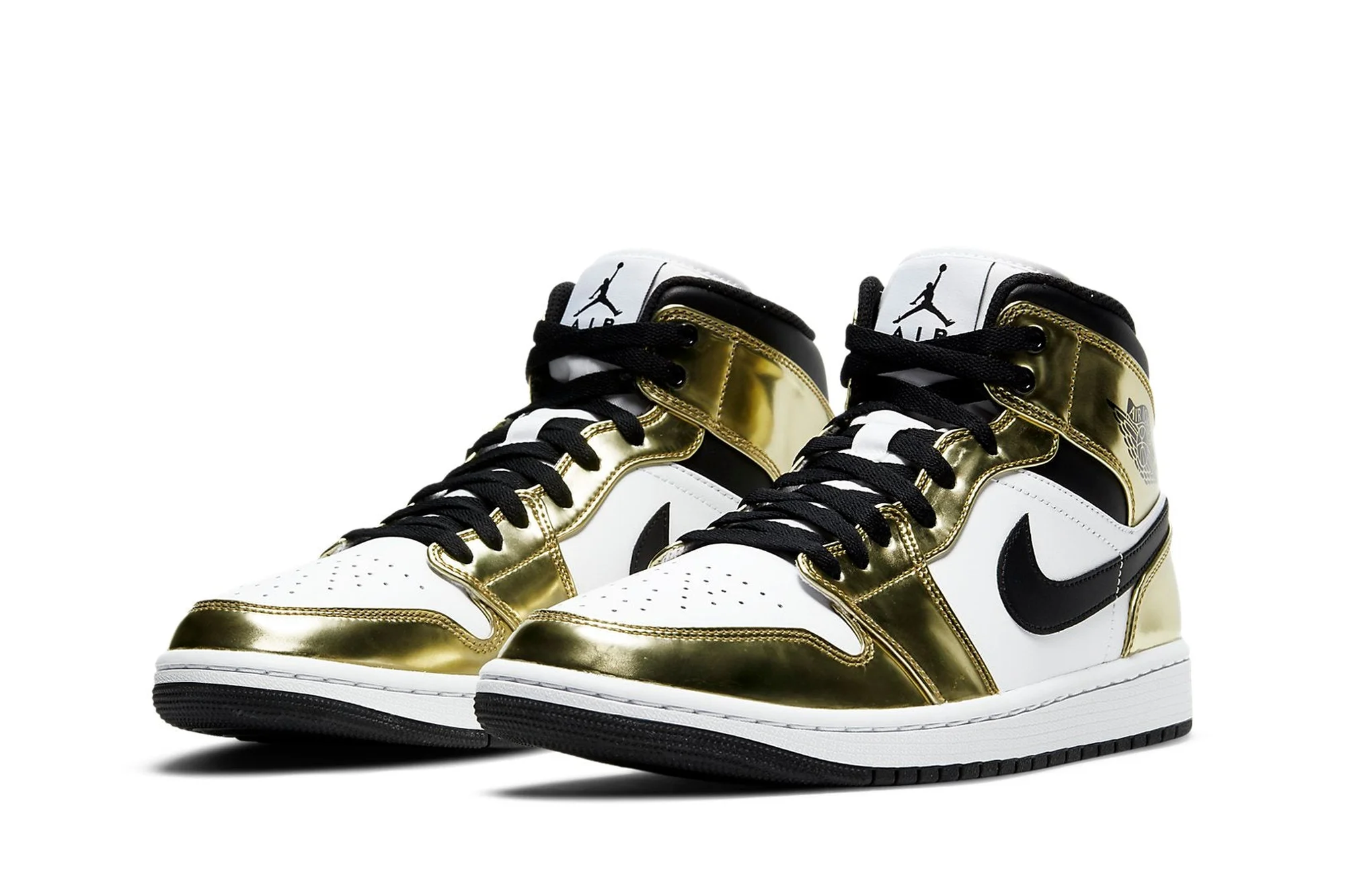 Air Jordan 1 Mid SE ‘Metallic Gold’ DC1419-700 - Image 3