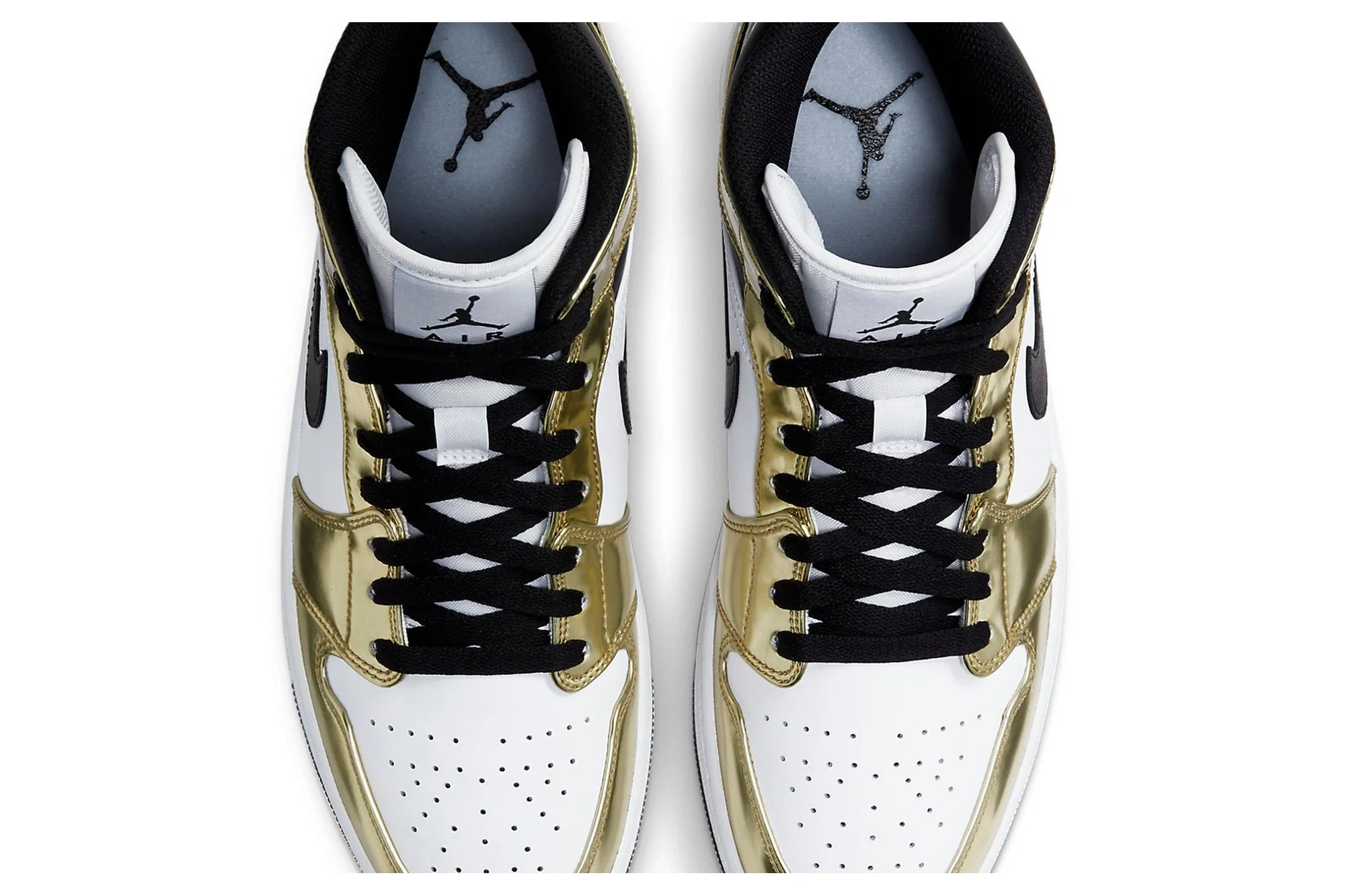 Air Jordan 1 Mid SE ‘Metallic Gold’ DC1419-700 - Image 4