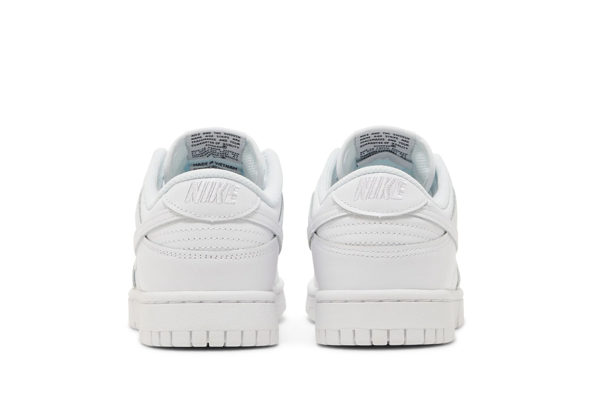 Nike Dunk Low ‘Triple White’ DD1503-109 - Image 6