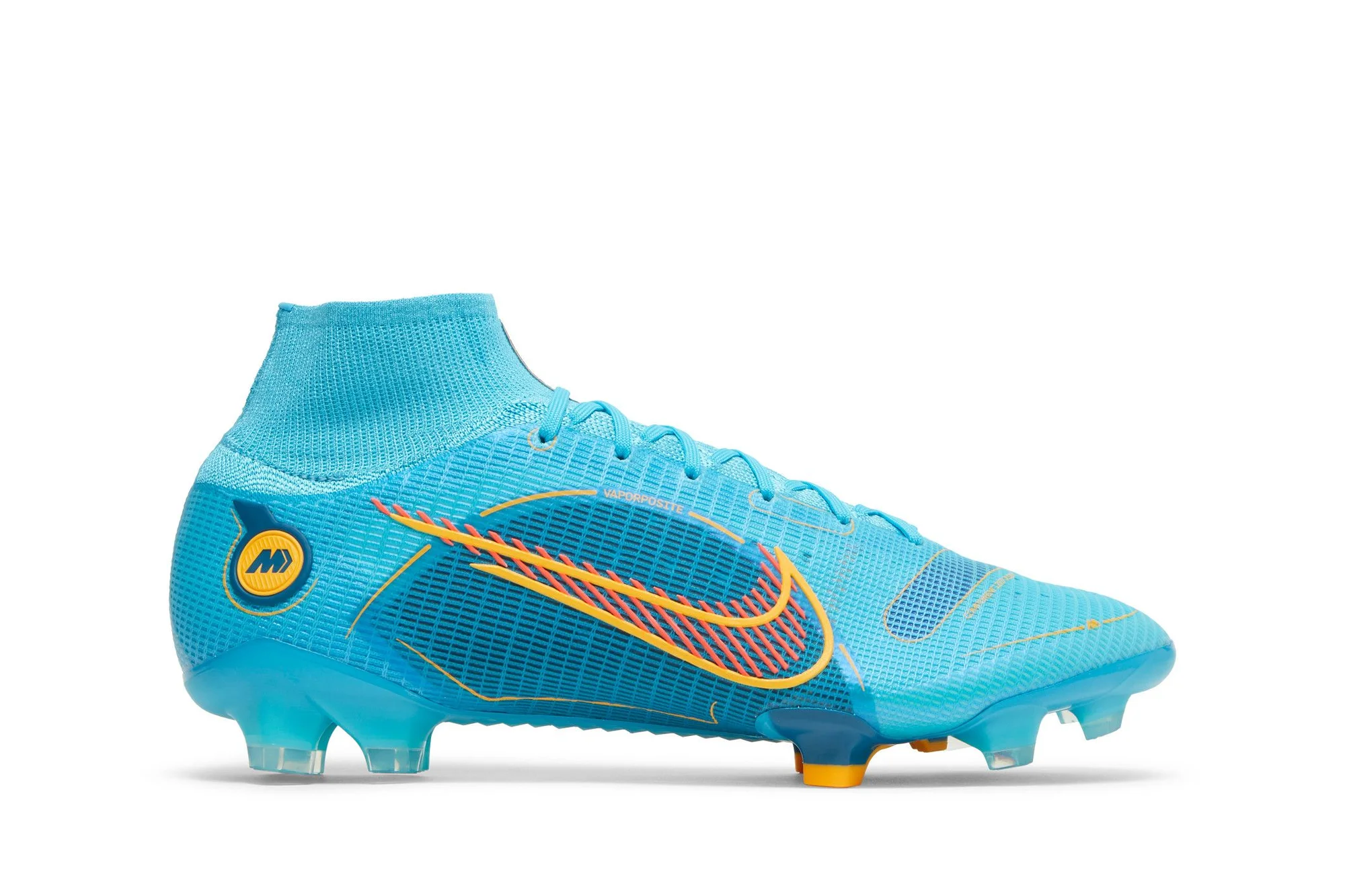 Nike Mercurial Superfly 8 Elite FG ‘Chlorine Blue Laser Orange’ DJ2839-484