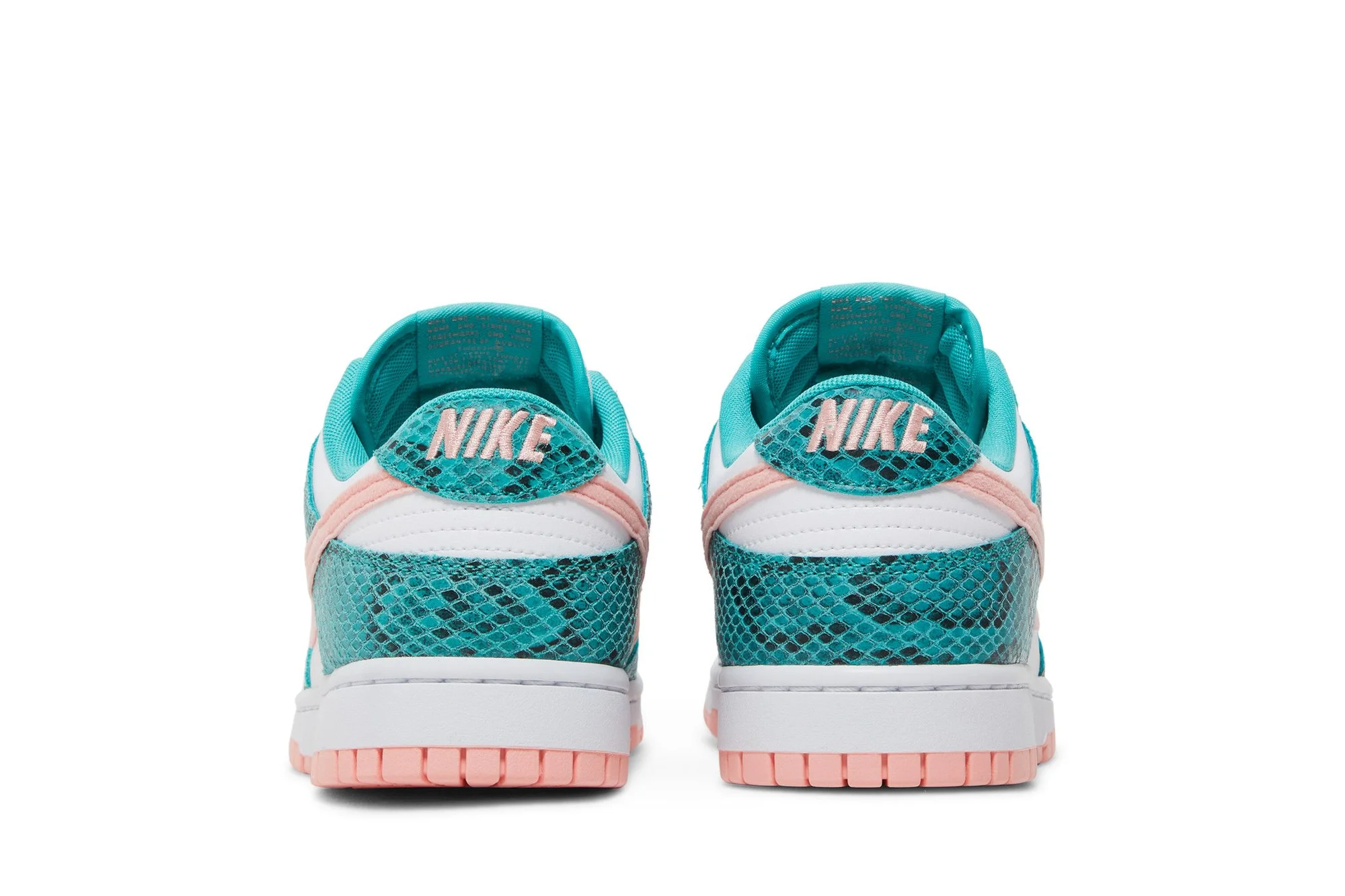 Nike Dunk Low ‘Washed Teal Snakeskin’ DR8577-300 - Image 6