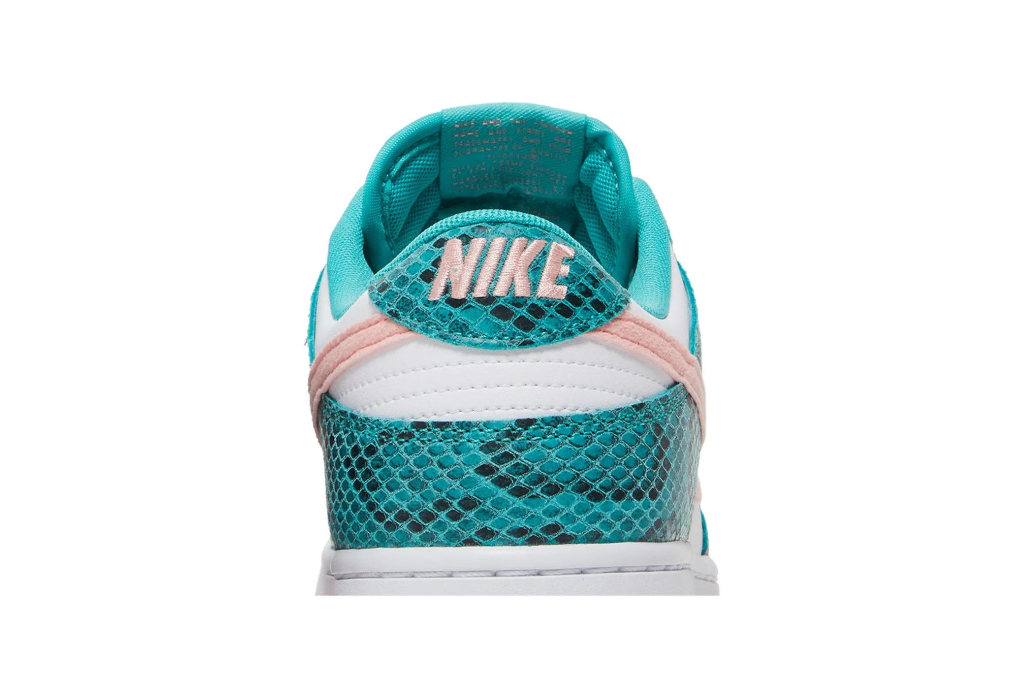 Nike Dunk Low ‘Washed Teal Snakeskin’ DR8577-300 - Image 7