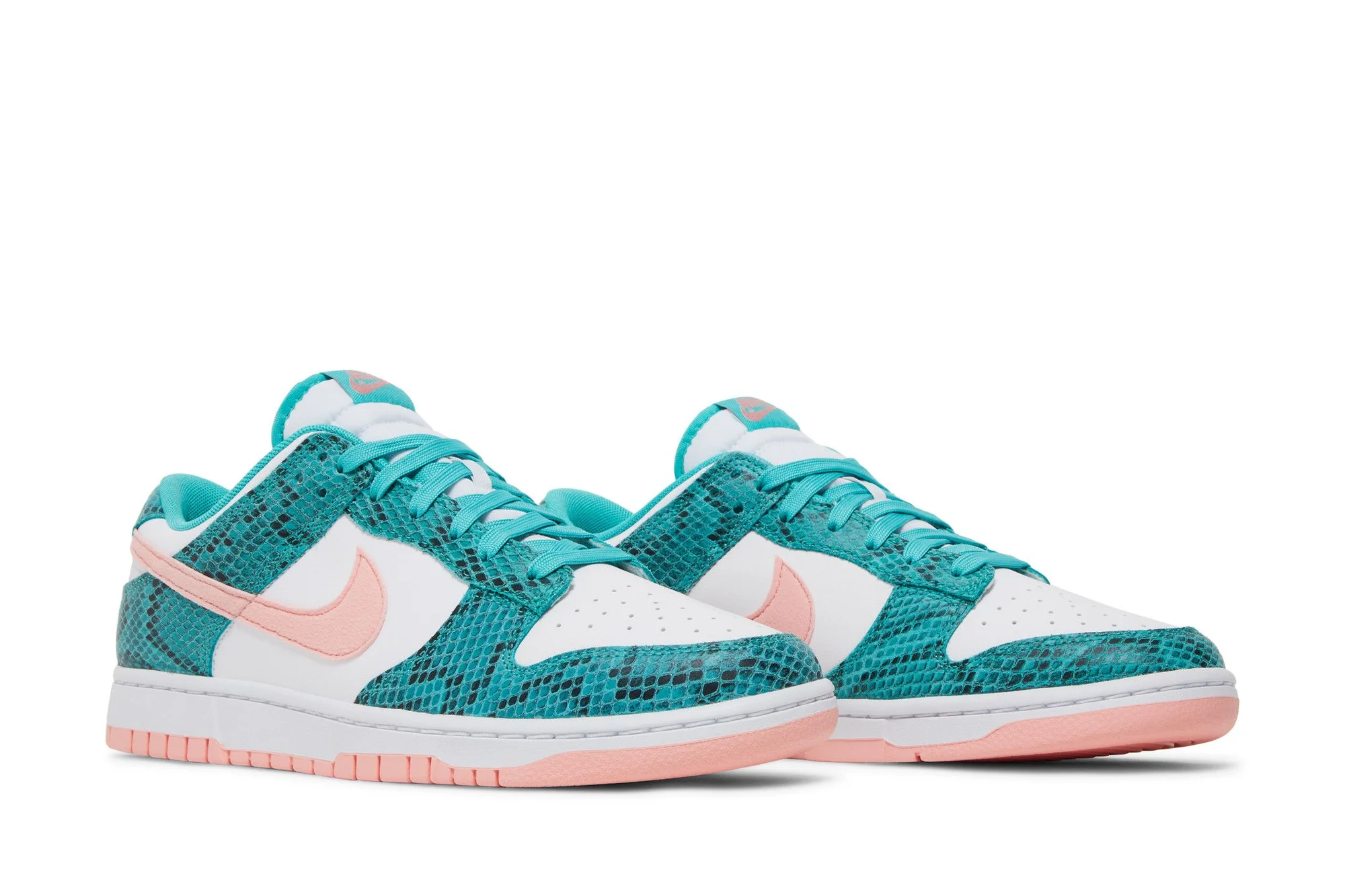 Nike Dunk Low ‘Washed Teal Snakeskin’ DR8577-300 - Image 8
