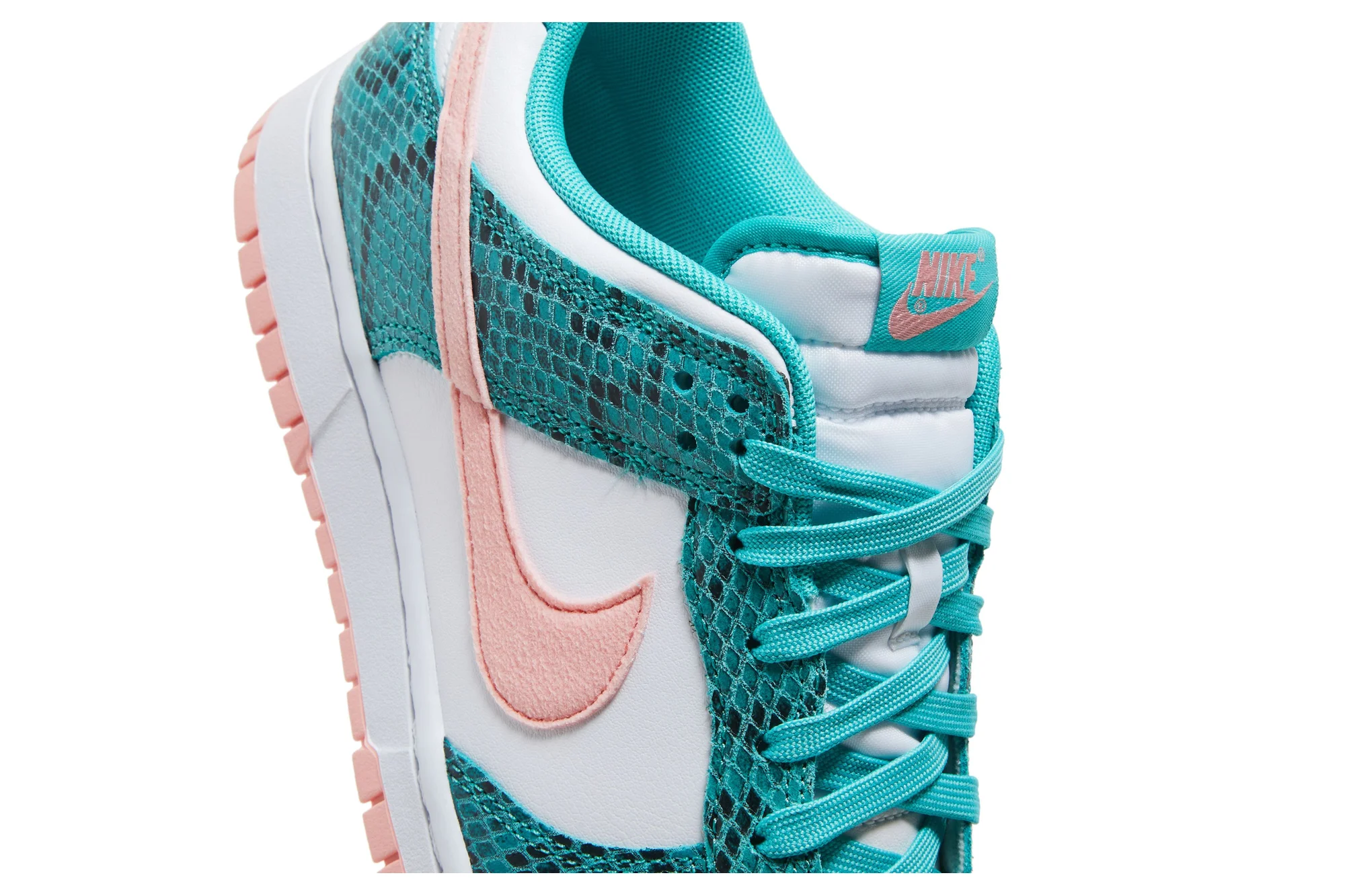 Nike Dunk Low ‘Washed Teal Snakeskin’ DR8577-300 - Image 9