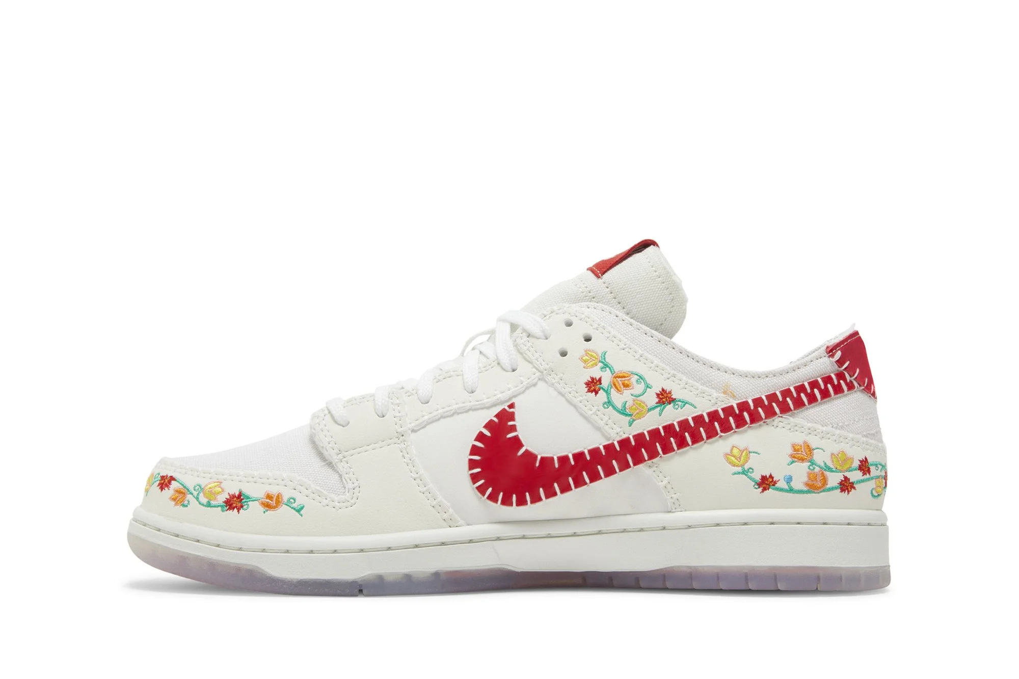 Nike SB Dunk Low ‘N7 Opti Yellow University Red’ FD6951-700 - Image 3