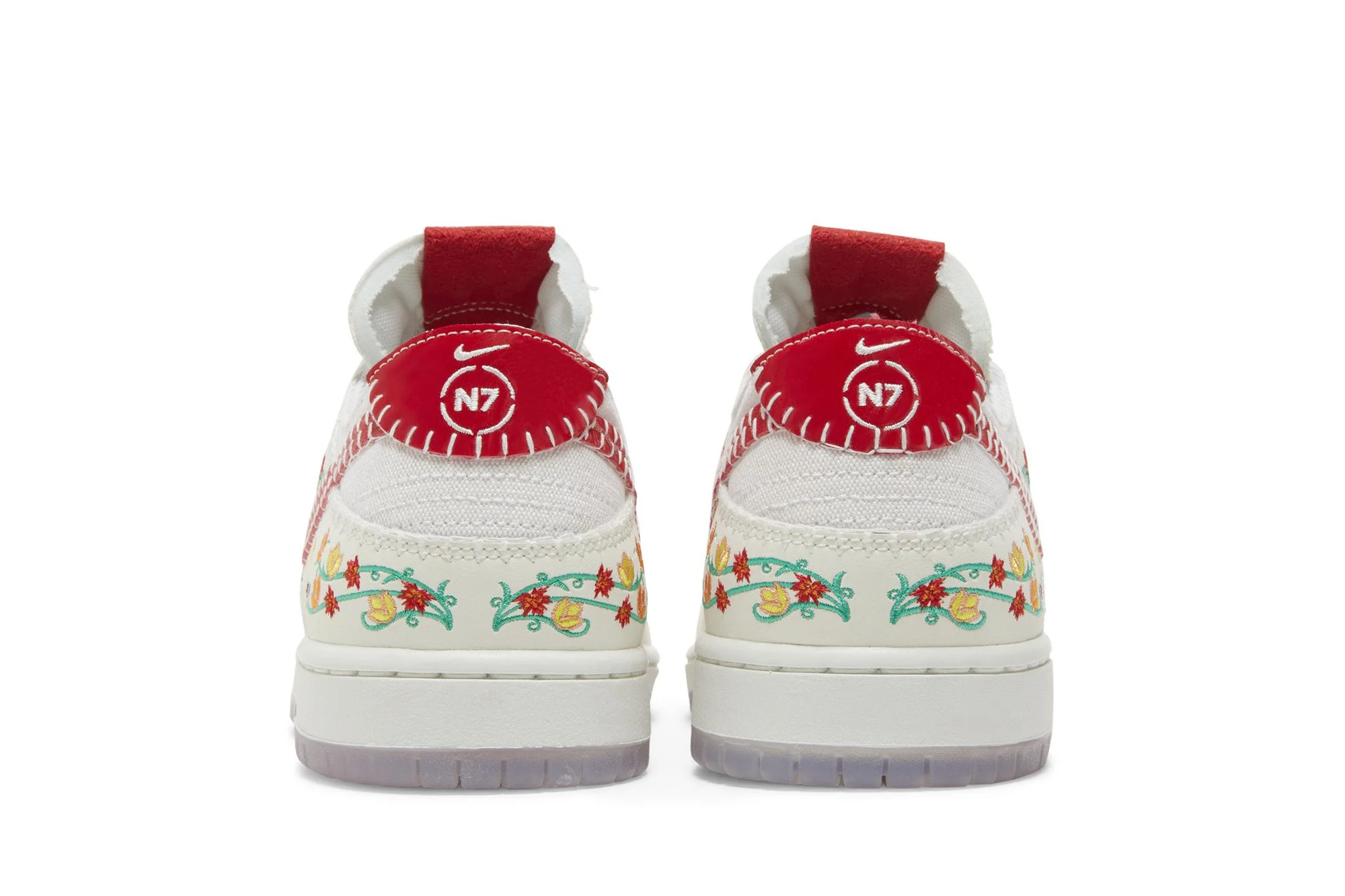 Nike SB Dunk Low ‘N7 Opti Yellow University Red’ FD6951-700 - Image 6